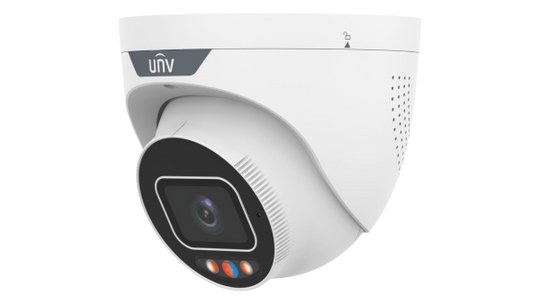 Uniview IPC3638SS-ADF28KMC-I1 8MP fixed-lens active-deterrent turret camera