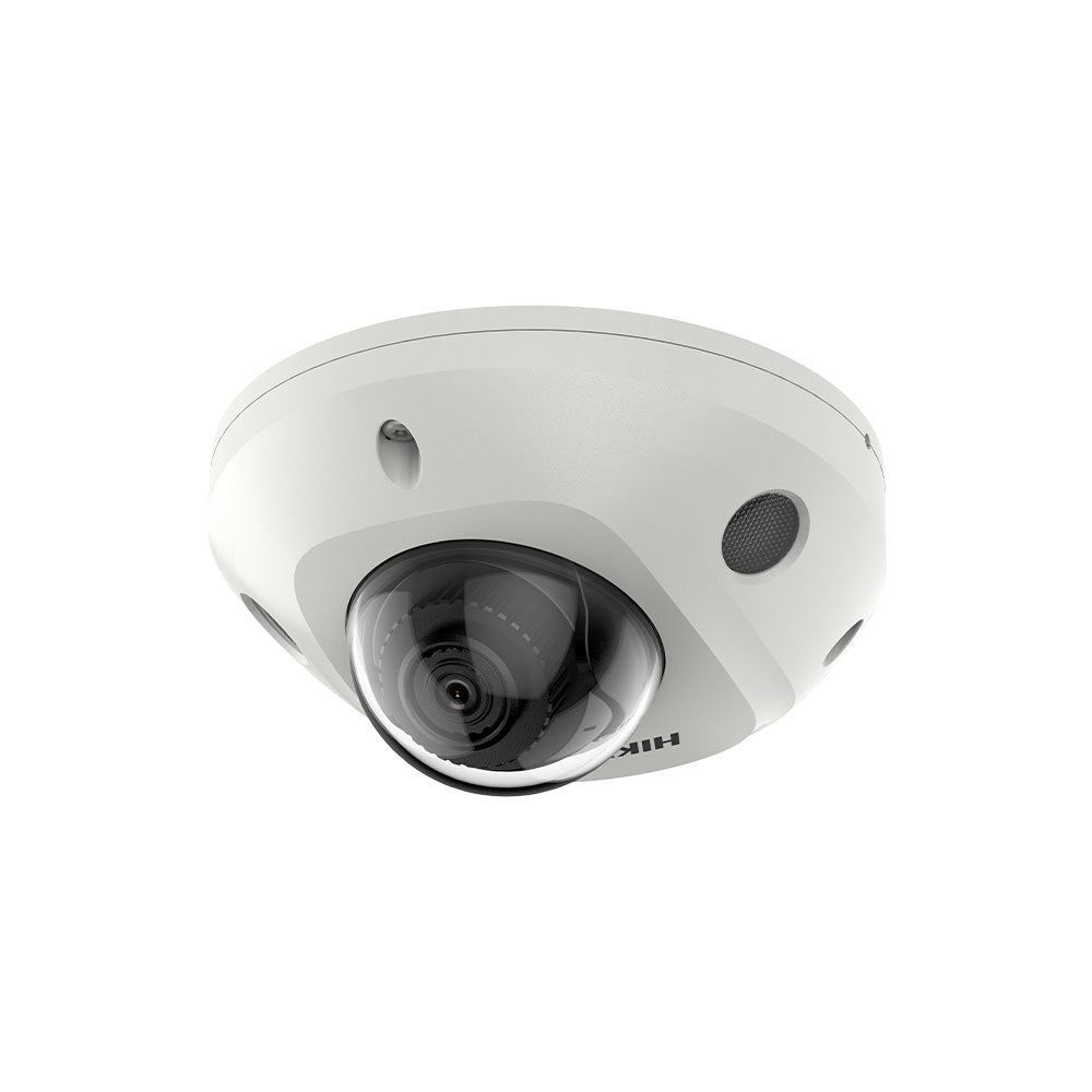Hikvision DS-2CD2543G2-IS 2.8mm 4MP PoE AcuSense Mini Dome Camera — product view